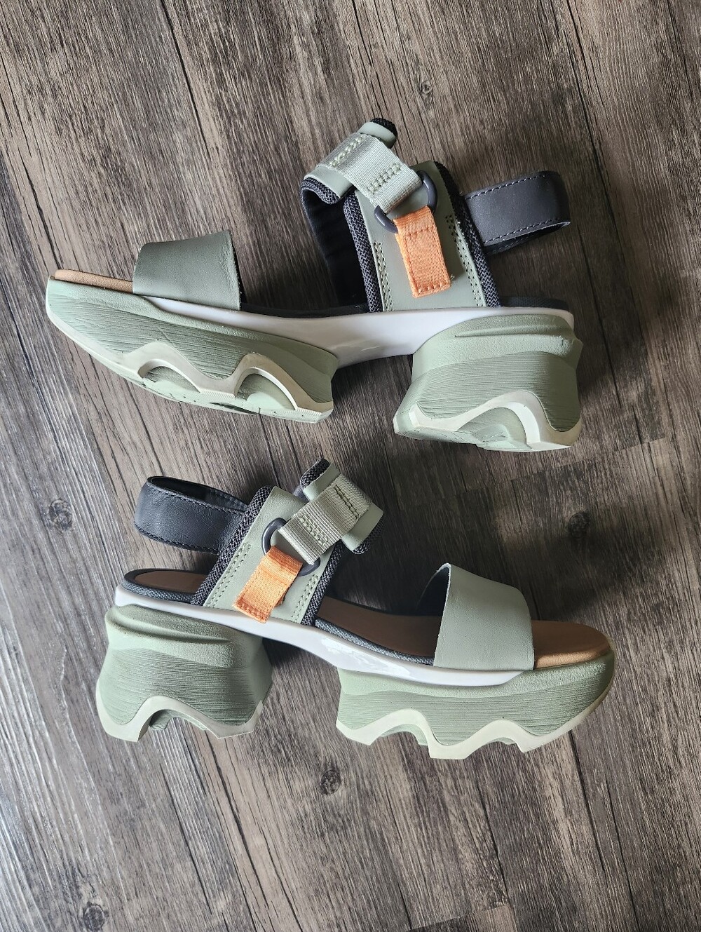 Sorel Kinetic Impact Slingback Chunky Platform Heel Sandals - Picture 3 of 7
